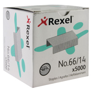 RX06075 Rexel No 66 Staples 14mm Pack 5000 06075 RX06075 Rexel No 66 Staples 14mm Pack 5000 06075