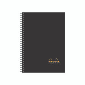GH15281 Rhodia Black A5 Wirebound Business Book Pack 3 119233C GH15281 Rhodia Black A5 Wirebound Business Book Pack 3 119233C