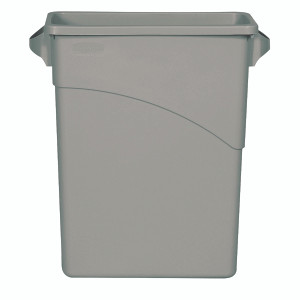 RU14159 Rubbermaid Slim Jim Container 60 Litre Grey 3541-GRY R001192 RU14159 Rubbermaid Slim Jim Container 60 Litre Grey 3541-GRY R001192