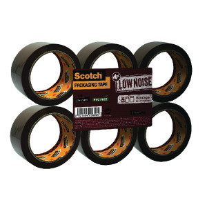 3M26604 Scotch Packaging Tape Low Noise 48mmx66m Brown Pack 6 3120B4866 3M26604 Scotch Packaging Tape Low Noise 48mmx66m Brown Pack 6 3120B4866