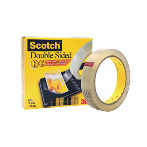 3M72655 Scotch Double Sided Tape 19mm x 33m 6651933 3M72655 Scotch Double Sided Tape 19mm x 33m 6651933