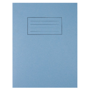 SV43507 Silvine Exercise Book 7mm Squares 229x178mm Blue Pack 10 EX106 SV43507 Silvine Exercise Book 7mm Squares 229x178mm Blue Pack 10 EX106