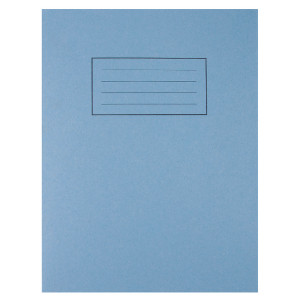 SV43505 Silvine Exercise Book Ruled 229x178mm Blue Pack 10 EX104 SV43505 Silvine Exercise Book Ruled 229x178mm Blue Pack 10 EX104