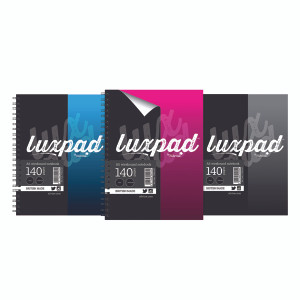 SV42994 Silvine Luxpad Hardback Wirebound Notebook A5 Pack 12 THBA5AC SV42994 Silvine Luxpad Hardback Wirebound Notebook A5 Pack 12 THBA5AC