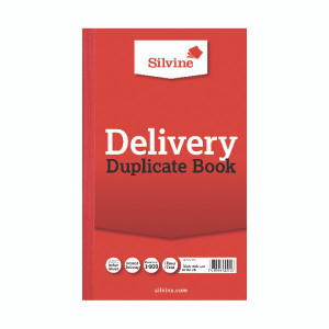 SV42570 Silvine Duplicate Delivery Book 210x127mm Pack 6 613-T SV42570 Silvine Duplicate Delivery Book 210x127mm Pack 6 613-T