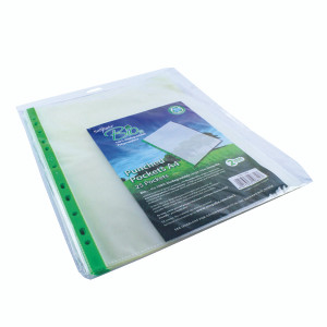 SK19671 Snopake Bio Punched Pocket A4 Clear Pack 25 15439 SK19671 Snopake Bio Punched Pocket A4 Clear Pack 25 15439