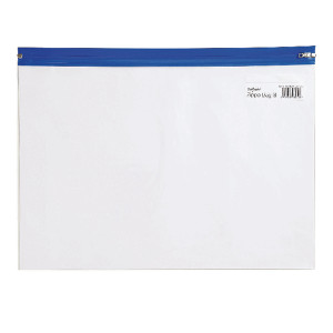 SK12736 Snopake Zippa-Bag S Classic A4 Blue Pack 25 12736 SK12736 Snopake Zippa-Bag S Classic A4 Blue Pack 25 12736