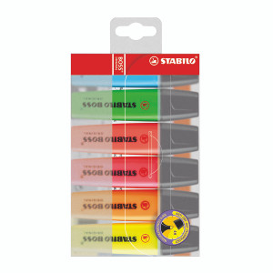 SS706 Stabilo Boss Original Highlighters Pink Pack 10 70 56 SS706 Stabilo Boss Original Highlighters Pink Pack 10 70 56