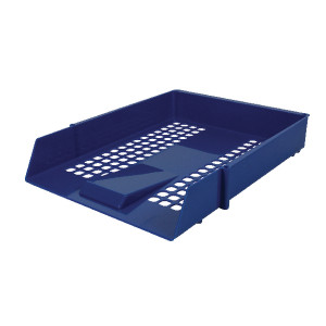 WX10052A Contract Blue Letter Tray Plastic construction mesh design WX10052A WX10052A Contract Blue Letter Tray Plastic construction mesh design WX10052A