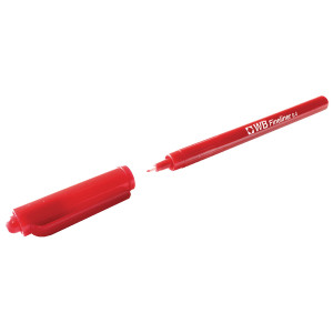 WX25009 Fineliner 0 4mm Red Pens Pack 10 WX25009 WX25009 Fineliner 0 4mm Red Pens Pack 10 WX25009