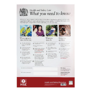 SR66369 Health Safety Law Poster A3 FWC30 A3