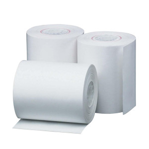 WX00032 White Thermal Roll 57x30x12mm Pack 20 THM5730mm WX00032 White Thermal Roll 57x30x12mm Pack 20 THM5730mm