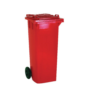 SBY14066 Wheelie Bin 360 Litre Red W620 x D860 x H1070mm 331226 SBY14066 Wheelie Bin 360 Litre Red W620 x D860 x H1070mm 331226