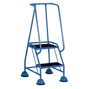 SBY29288 Light Blue 2 Tread Steps 125kg Capacity W380 x D540 x H1185mm 385130 SBY29288 Light Blue 2 Tread Steps 125kg Capacity W380 x D540 x H1185mm 385130