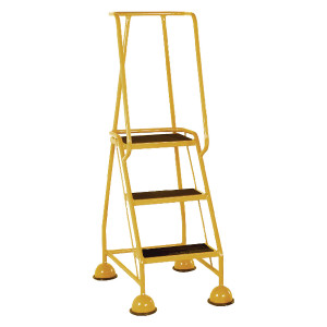 SBY29295 Yellow 3 Tread Step Ladder Load capacity 125kg 385137 SBY29295 Yellow 3 Tread Step Ladder Load capacity 125kg 385137