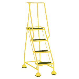 SBY29299 Yellow 4 Tread Step Ladder Load capacity 125kg 385141 SBY29299 Yellow 4 Tread Step Ladder Load capacity 125kg 385141