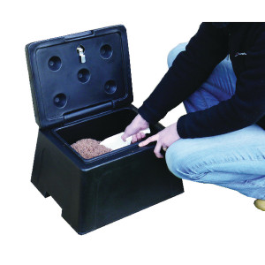 WE25110 Winter Mini Grit Bin Scoop 30 Litre Salt Capacity 383371 WE25110 Winter Mini Grit Bin Scoop 30 Litre Salt Capacity 383371