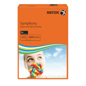 XX93953 Xerox Symphony Coloured A4 Paper 80gsm Dark Tints Orange Ream Pack 500 003R93953 XX93953 Xerox Symphony Coloured A4 Paper 80gsm Dark Tints Orange Ream Pack 500 003R93953