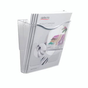 RN07833 Deflecto Crystal Portrait Literature Holder A4 CP078YTCRY RN07833 Deflecto Crystal Portrait Literature Holder A4 CP078YTCRY