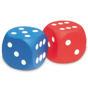 LER2228 Learning Resources Foam Dot Dice LER2228 Learning Resources Foam Dot Dice