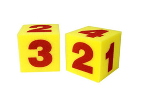 LER0412 Learning Resources Giant Soft Number Cubes (Set of 2) LER0412 Learning Resources Giant Soft Number Cubes (Set of 2)