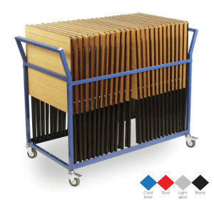 EF0212-M Monarch Exam Desk Trolley - Holds 25 Exam Desks desks NOT included EF0212-M Monarch Exam Desk Trolley - Holds 25 Exam Desks desks NOT included