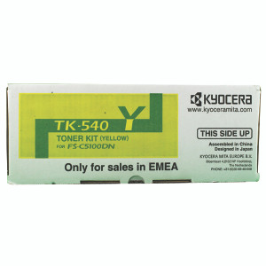 TK-540Y Kyocera 1T02HLAEU0 TK-540Y Yellow Toner TK-540Y Kyocera 1T02HLAEU0 TK-540Y Yellow Toner
