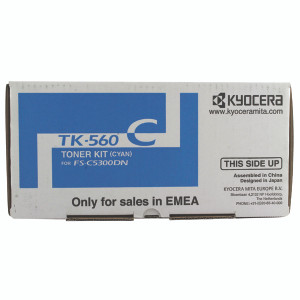 TK-560C Kyocera 1T02HNCEU0 TK-560C Cyan Toner TK-560C Kyocera 1T02HNCEU0 TK-560C Cyan Toner
