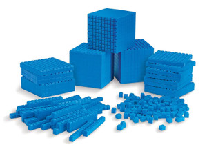 LER6358 Learning Resources Interlocking Plastic Base Ten Class Set LER6358 Learning Resources Interlocking Plastic Base Ten Class Set