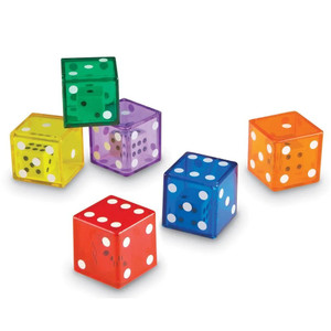 LER7699 Learning Resources Jumbo Dice in Dice LER7699 Learning Resources Jumbo Dice in Dice