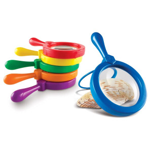 LER2774 Learning Resources Primary Science Jumbo Magnifiers (Set of 6) LER2774 Learning Resources Primary Science Jumbo Magnifiers (Set of 6)