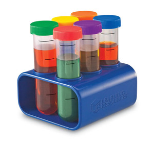 LER2788 Learning Resources Primary Science Jumbo Test Tubes with stand LER2788 Learning Resources Primary Science Jumbo Test Tubes with stand