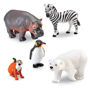 LER0788 Learning Resources Jumbo Zoo Animals (Set of 5) LER0788 Learning Resources Jumbo Zoo Animals (Set of 5)