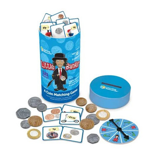 LSP8557-UK Learning Resources Little Banker Coin Matching Game LSP8557-UK Learning Resources Little Banker Coin Matching Game