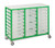 EF8804C-M Monarch Metal Framed Storage Unit on Castors with 24 Shallow Trays EF8804C-M Monarch Metal Framed Storage Unit on Castors with 24 Shallow Trays