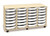 Monarch 28 Single Tray Mobile Unit with 28 Single Trays (4 columns of 7) Beech in Beech or Maple Monarch 28 Single Tray Mobile Unit with 28 Single Trays (4 columns of 7) Beech in Beech or Maple