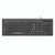 KF00779 Q-Connect Keyboard Black Ergonomically designed keys KF00779
