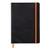 GH17402 Rhodiarama Soft Cover Notebook 160 Pages A5 Black 117402C GH17402 Rhodiarama Soft Cover Notebook 160 Pages A5 Black 117402C