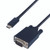 GR02692 Connekt Gear USB C VGA Connector Cable 2m 26-2992 GR02692 Connekt Gear USB C VGA Connector Cable 2m 26-2992