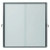NB06407 Nobo External Glazed Case Magnetic 12 x A4 White 1902581