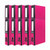 PP37780 Pukka Brights Box File Foolscap Pink Pack 10 BR-7780