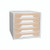 CEP Silva Smoove 5 Drawer Module White/Beech 1071111021 CEP Silva Smoove 5 Drawer Module White/Beech 1071111021