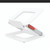 Leitz Ergo Adjustable Multi-Angle Laptop Stand White 258x45x253mm 64240001 Leitz Ergo Adjustable Multi-Angle Laptop Stand White 258x45x253mm 64240001