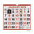 Wirebound Month To View Calendar 249x231mm 2025 KFYC2225 Wirebound Month To View Calendar 249x231mm 2025 KFYC2225