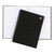 5 Star Casebound Notebook 80gsm Ruled 160 Pages A5 Black (Pack of 5) 930299