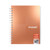 Silvine Luxpad Metallic 200 Page A5+ Assorted (Pack of 3) LUXA5MAC