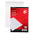 5 Star Headbound Refill Pad Ruled Punched 4 Holes 60gsm 160 Page A4 Red (Pack of 10) 330062