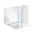 5 Star 4D-Ring Presentation Ring Binder A4 Polypropylene 38mm White (Pack of 10) 933054