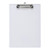 5 Star Clipboard Solid Plastic with Rounded Corners A4 Clear 913721