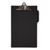 5 Star Heavy Duty Clipboard with PVC Cover Foolscap Black 536536
